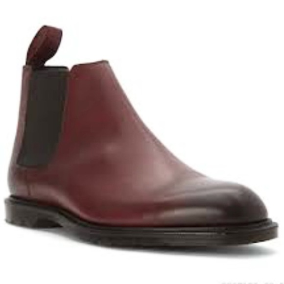 Dr. Martens Wilde Boot in Dark Cherry Red - Sz 10 - Picture 1 of 9